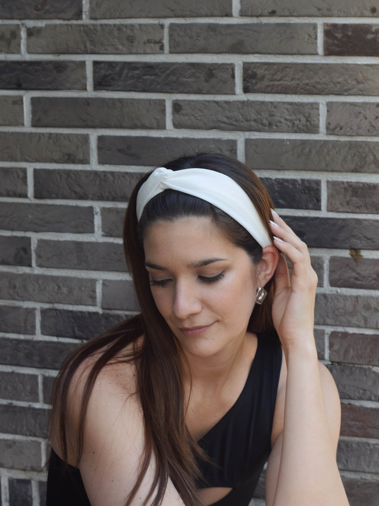 Vincha blanca Musas Acces, accesorio femenino minimal