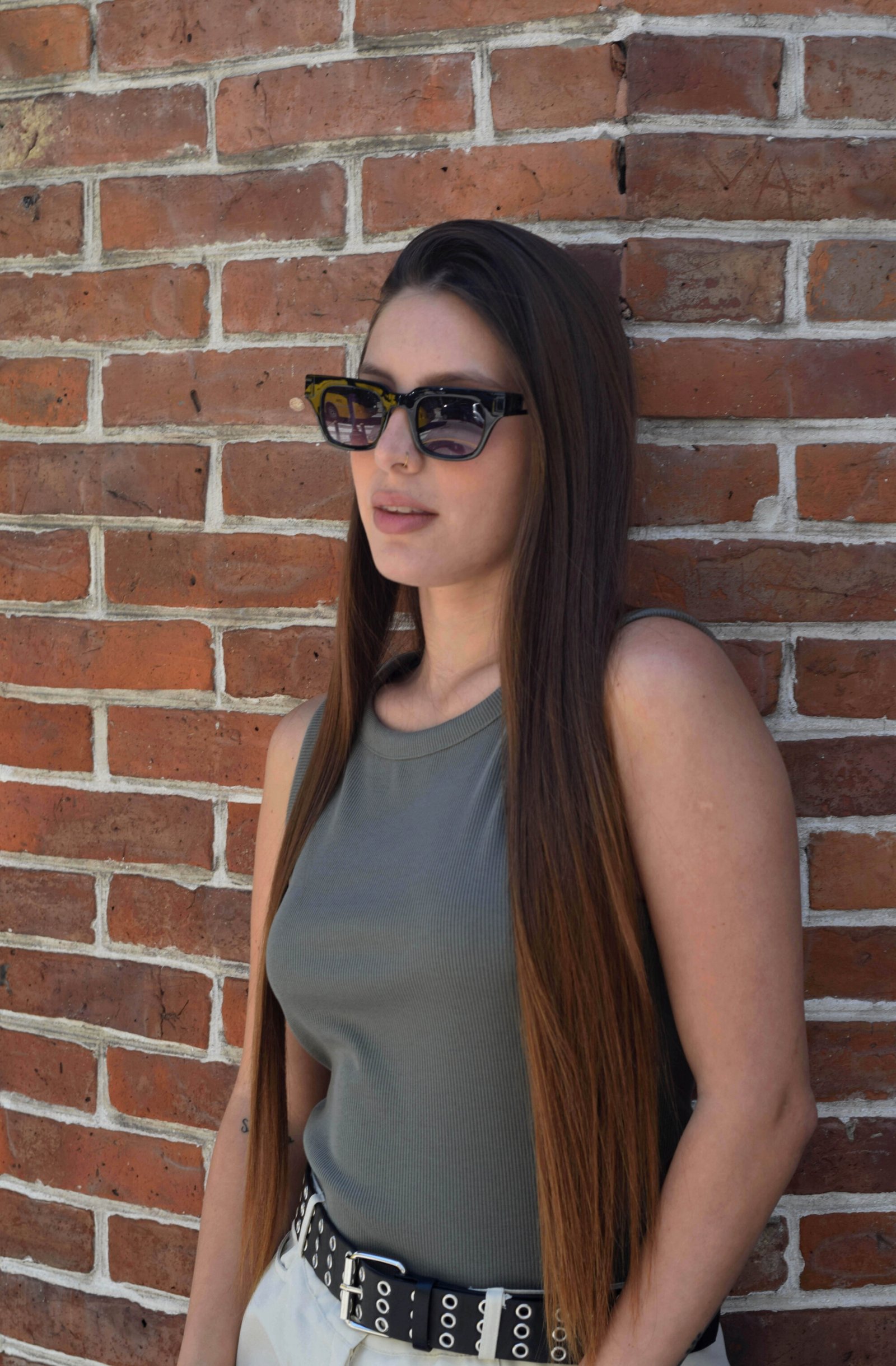 Musculosa Verde Militar