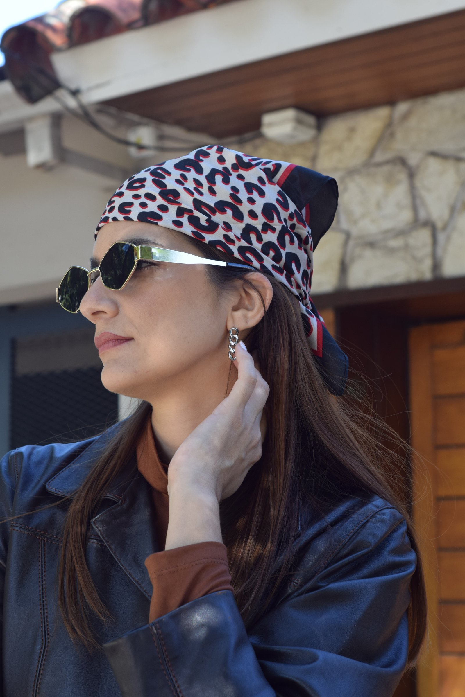 Pañuelo beige claro Musas Acces, accesorio femenino versátil