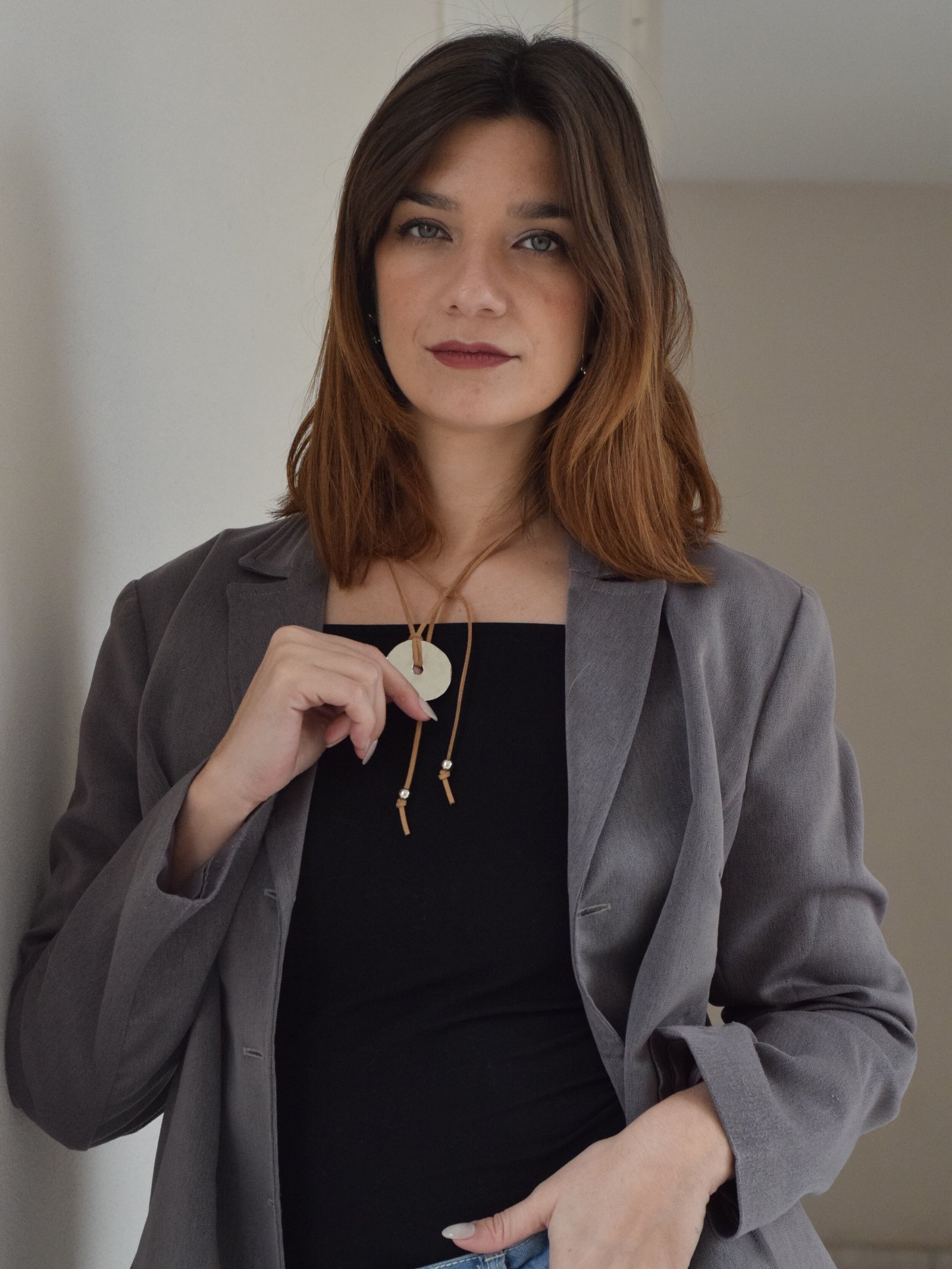 Collar Ludmila Beige